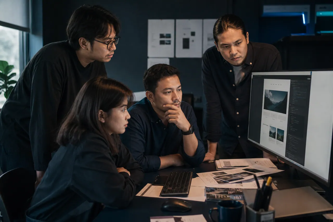 A team running a pre-launch quality review